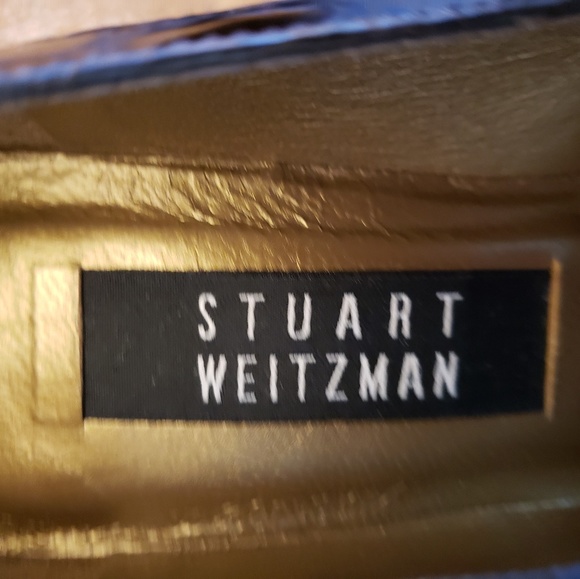 Stuart Weitzman crocodile block heel pumps - Picture 7 of 8